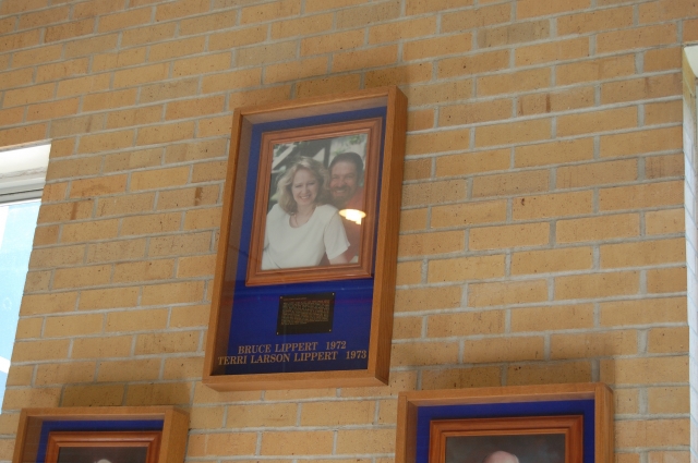 ALHS Hall of Famers - 1973 Grad Terri Larson and her husband Bruce Lippert! Congrats Terri and Bruce! 