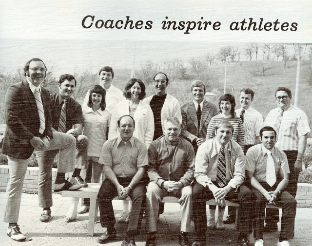 Coaches inspire athletes.